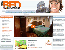 Tablet Screenshot of bedandbreakfast-roma.org
